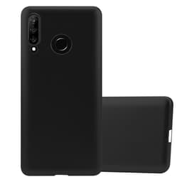 Huawei P30 LITE Suojakuori Suojakotelo Case (Musta)
