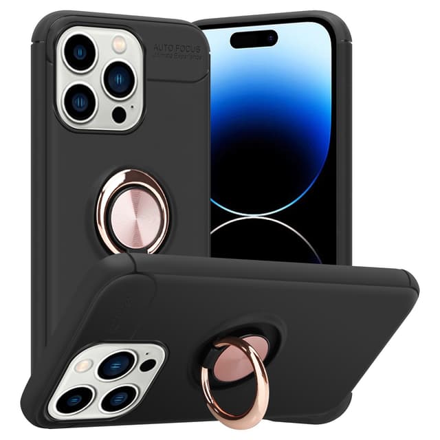 Cover iPhone 14 PRO Etui Case (Sort)