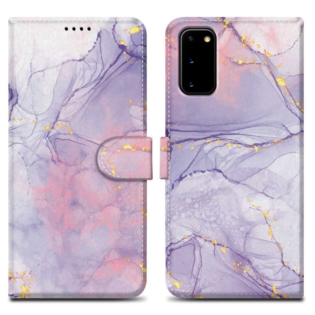 Samsung Galaxy S20 Pungetui Cover Case (Lilla)
