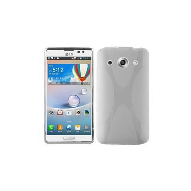 LG OPTIMUS G PRO Suojakuori Cover (Läpinäkyvä)
