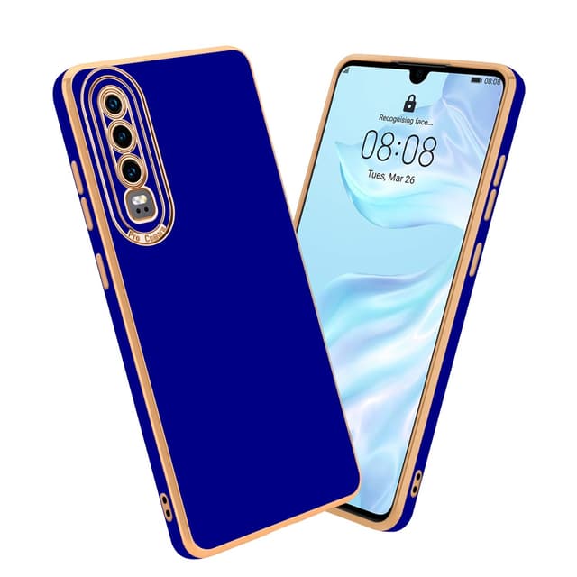 Cover Huawei P30 Etui Case (Blå)