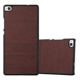 Huawei P8 Skal Fodral Case (Brun)