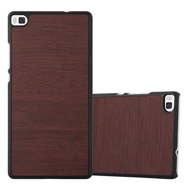 Huawei P8 Skal Fodral Case (Brun)