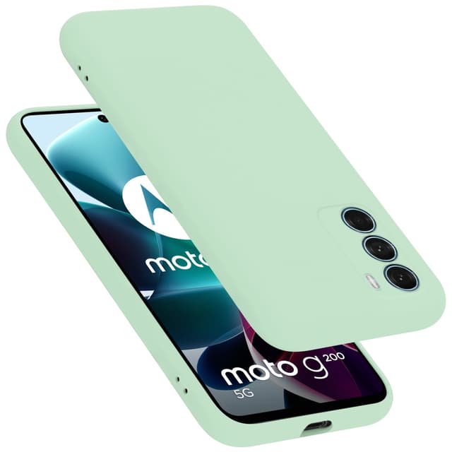 Motorola MOTO G200 5G Cover Etui Case (Grøn)