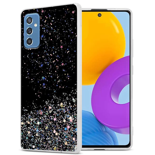 Samsung Galaxy M52 5G Suojakuori Kotelo (Musta)