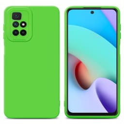Xiaomi RedMi 10 Skal Fodral Case (Grön)