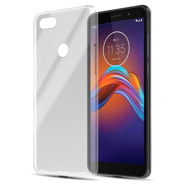 Motorola MOTO E6 PLAY Suojakuori Kotelo (Läpinäkyvä)
