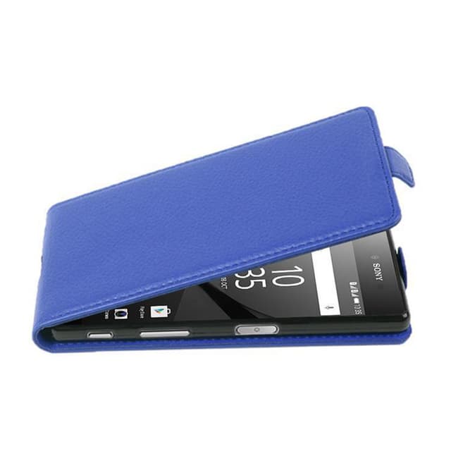 Sony Xperia Z5 PREMIUM Flipfodral Skal (Blå)
