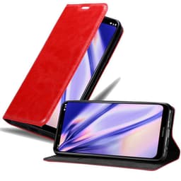 Nokia 8.1 lommebokdeksel deksel (rød)