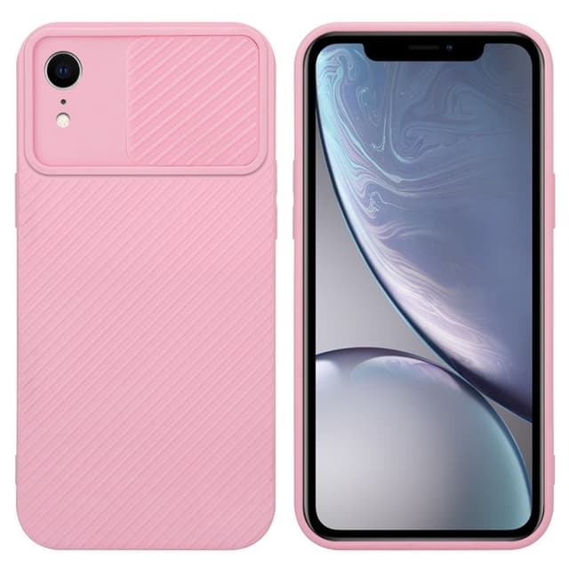 iPhone XR Suojakuori Kotelo (Vaaleanpunainen)