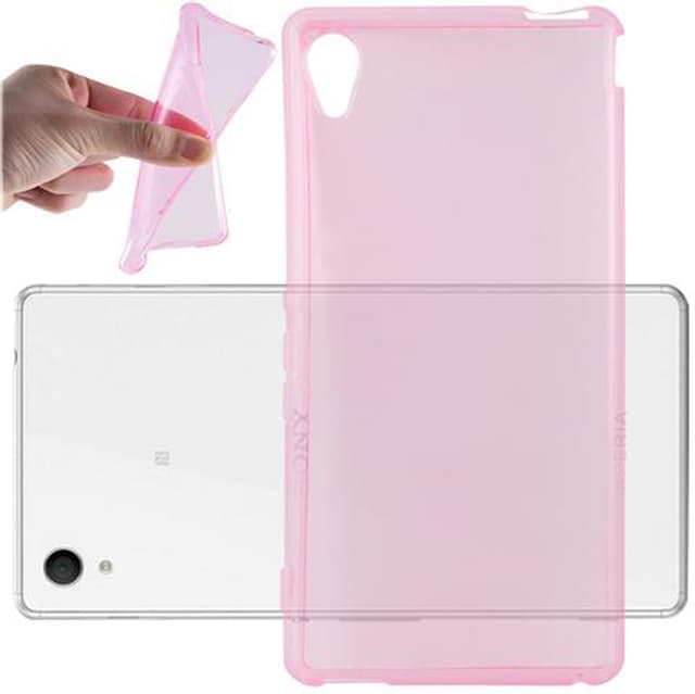 Sony Xperia M4 AQUA Skal Fodral Case (Rosa)