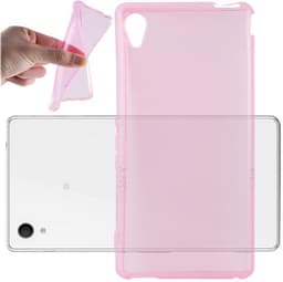 Sony Xperia M4 AQUA Suojakuori Kotelo (Vaaleanpunainen)
