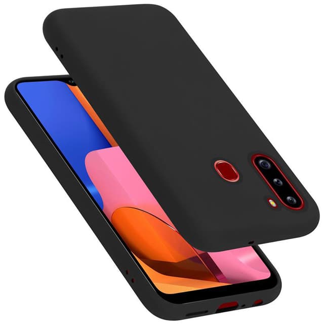 Samsung Galaxy A21 Cover Etui Case (Sort)