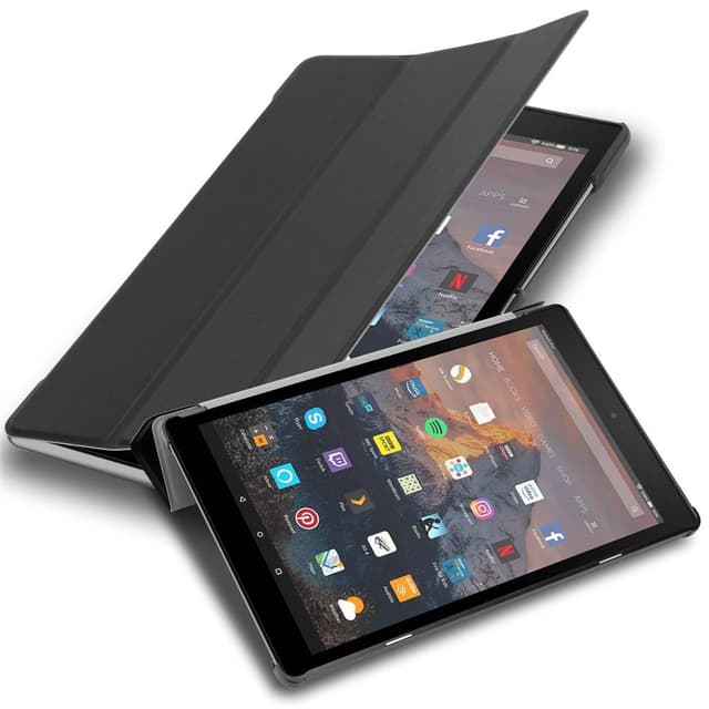 Kindle FIRE HD 10 2017 (7. Gen.) Pungetui Cover (Sort)