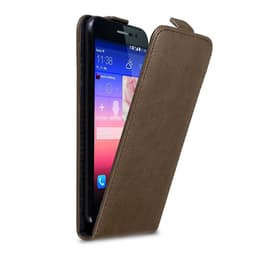 Huawei ASCEND P7 Flipfodral Skal (Brun)