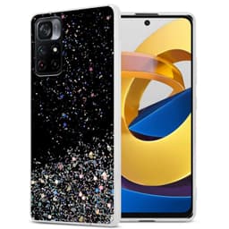 Xiaomi POCO M4 PRO 5G Skal Fodral Case (Svart)