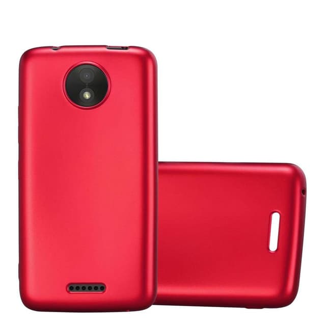 Skal Motorola MOTO C Fodral Case (Röd)