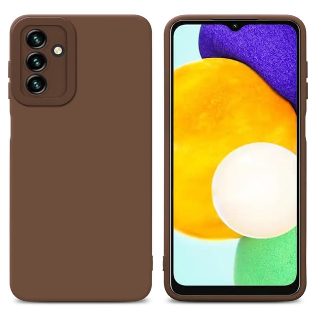 Samsung Galaxy A13 5G Skal Fodral Case (Brun)