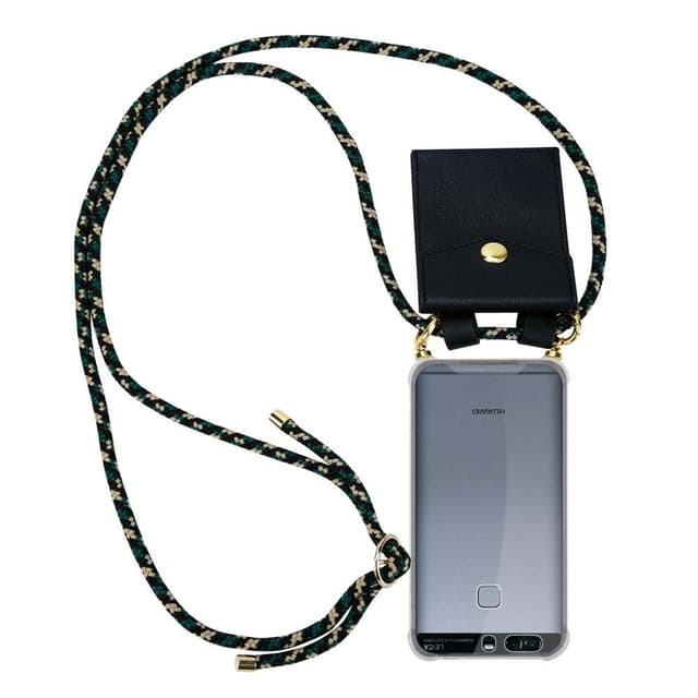 Huawei P9 Skal Fodral Kedja (Brun)