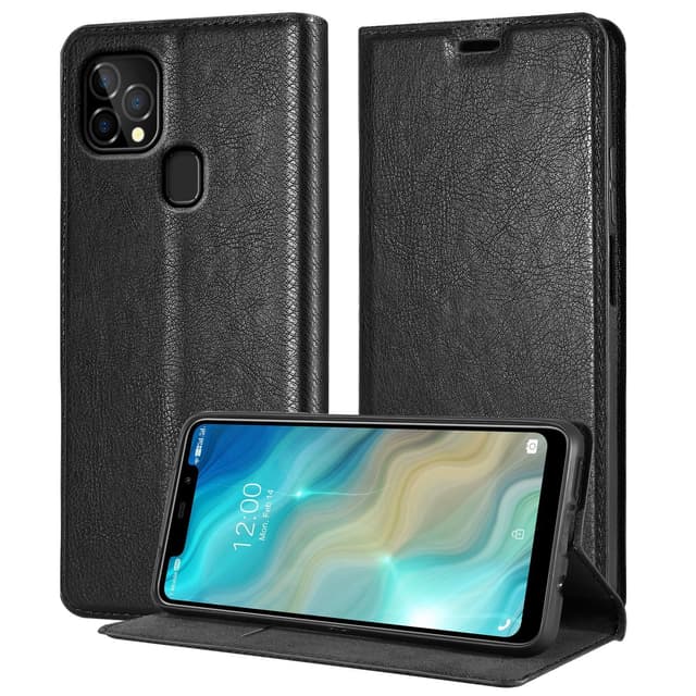 Custodia Flip Per Oukitel C22 – In PU Con Motivo A Rose, Slot Per Carte, Supporto Stand, Protezione 360°