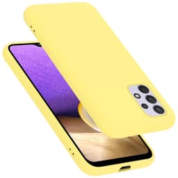 Samsung Galaxy A33 5G silikondeksel case (gul)