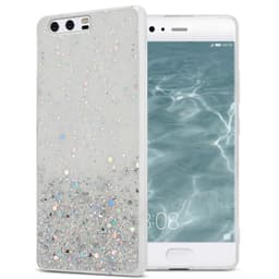 Huawei P10 Silikondeksel Glitter (gjennomsiktig)