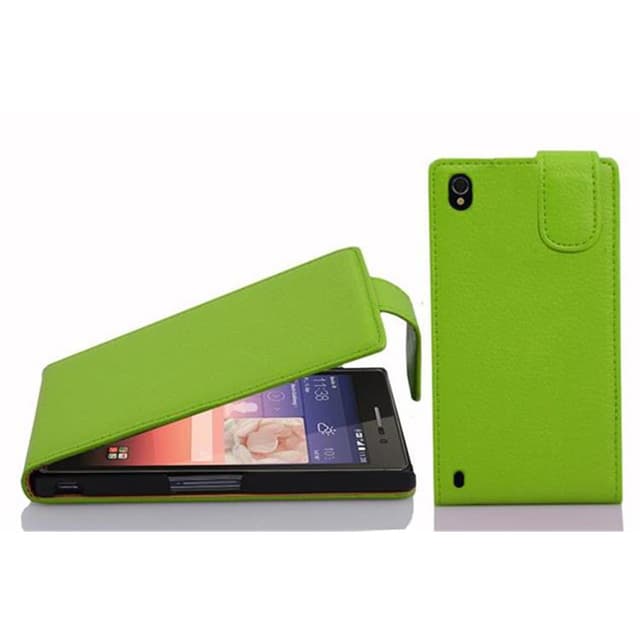 Huawei ASCEND P7 Deksel Cover Etui (grønn)