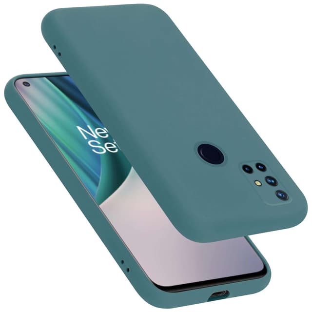 OnePlus Nord N10 5G Suojakuori Kotelo Case (Green)