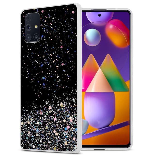 Samsung Galaxy M31s Skal Fodral Case (Svart)