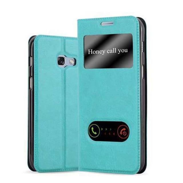 Lompakkokotelo Samsung Galaxy A5 2017 Case (Turkoosi)