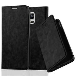 Samsung Galaxy NOTE 4 Suojakuori Lompakkokotelo (Musta)