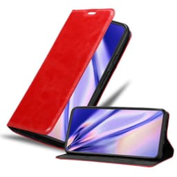 Google PIXEL 5 lommebokdeksel deksel (rød)