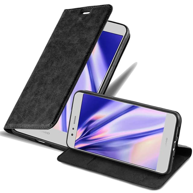 Huawei P10 LITE Skal Fodral Case (Svart)