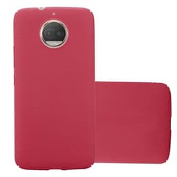 Motorola MOTO G5S PLUS Hardt Deksel Cover (rød)
