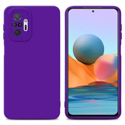 Xiaomi RedMi NOTE 10 PRO Skal Fodral Case (Lila)