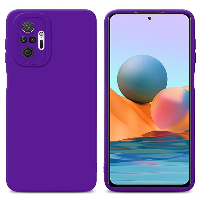 Xiaomi RedMi NOTE 10 PRO Skal Fodral Case (Lila)