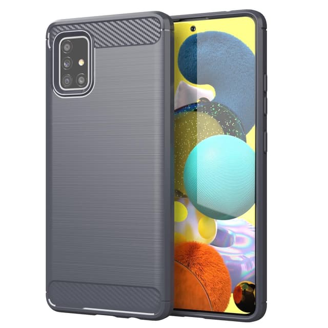 Samsung Galaxy A51 4G / M40s Cover TPU Etui (Grå)