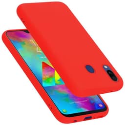 Samsung Galaxy M20 Skal Fodral Case (Röd)
