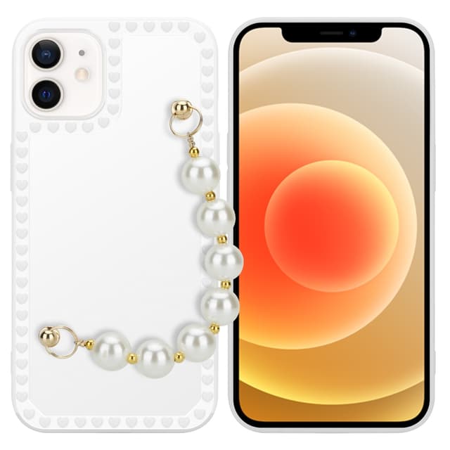 iPhone 12 Suojakuori Kotelo (Valkoinen)