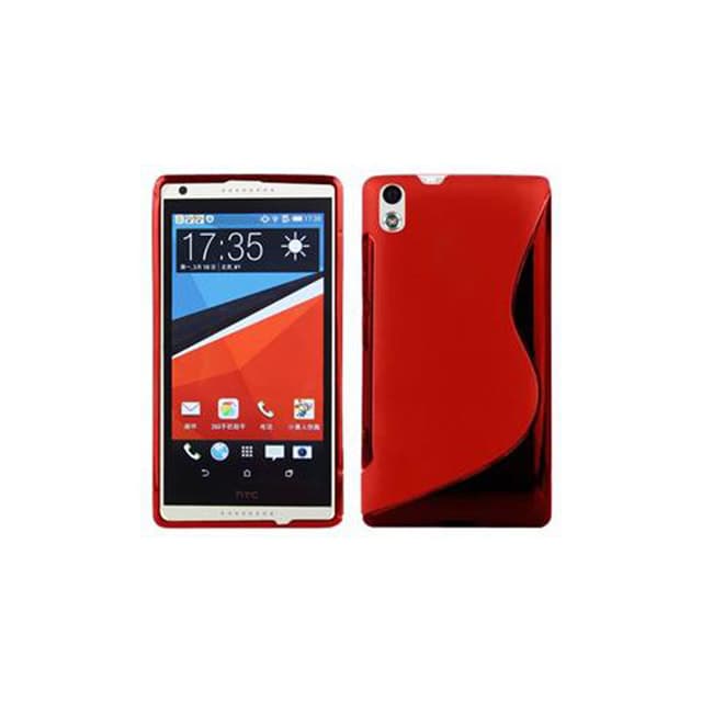 HTC Desire 816 Etui Case Cover (Rød)