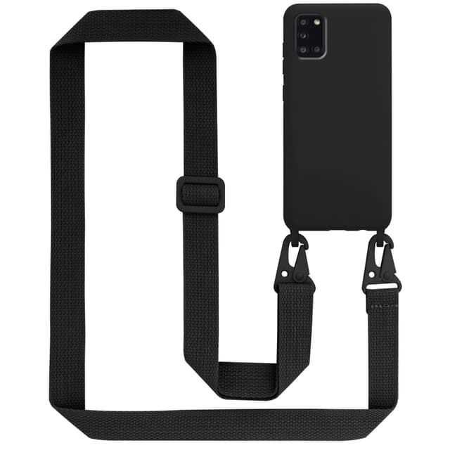 Samsung Galaxy A31 Etui Cover Kæde (Sort)
