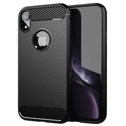 iPhone XR Suojakuori Suojakotelo Case Cover (Musta)