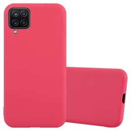 Samsung Galaxy A12 / M12 deksel tpu case cover (rød)