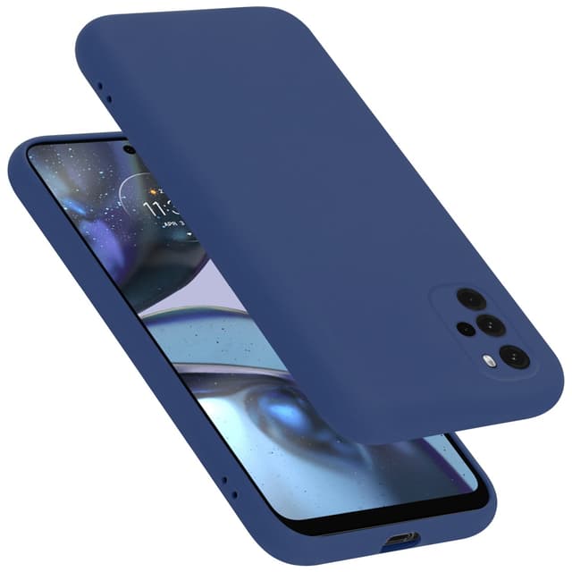 Motorola MOTO G22 Skal Fodral Case (Blå)