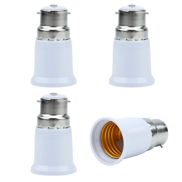 Lampeadapter for omformatering av 4x sett (G9 til E14)