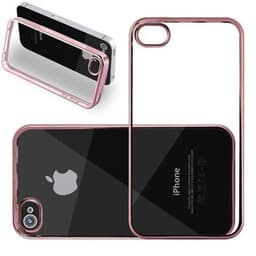 iPhone 4 / 4S Suojakuori Kotelo (Vaaleanpunainen)
