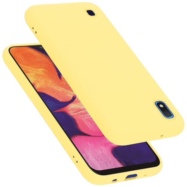 Samsung Galaxy A10 / M10 Suojakuori Kotelo (Keltainen)