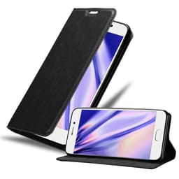 MEIZU PRO 7 Suojakuori Lompakkokotelo (Musta)
