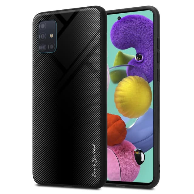 Samsung Galaxy A51 4G / M40s Skal Fodral Case (Svart)