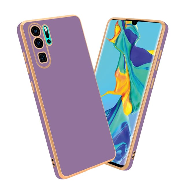 Huawei P30 PRO silikondeksel case (lilla)